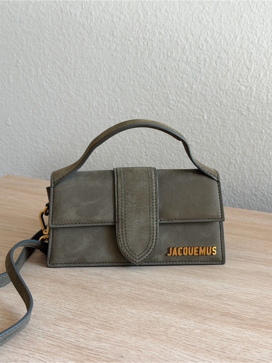 Jacquemus Handbags - Jacquemus Le Bambino Mini suede